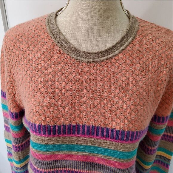 SOL Alpaca Norms Baby Alpaca Knit Sweater Size L - Picture 5 of 14
